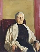 George Wesley Bellows A Grandmother Sweden oil painting artist
